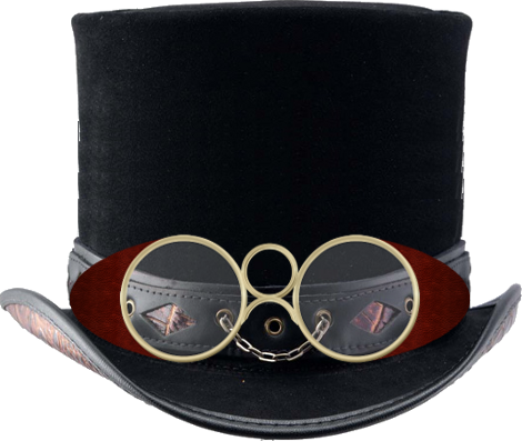 Steampunk Hat قم بتنزيل صورة PNG شفافة