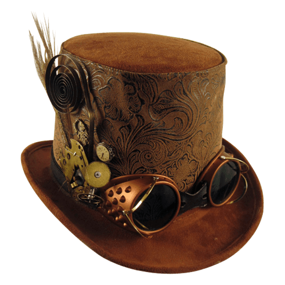 Imagem de PNG steampunk chapéu