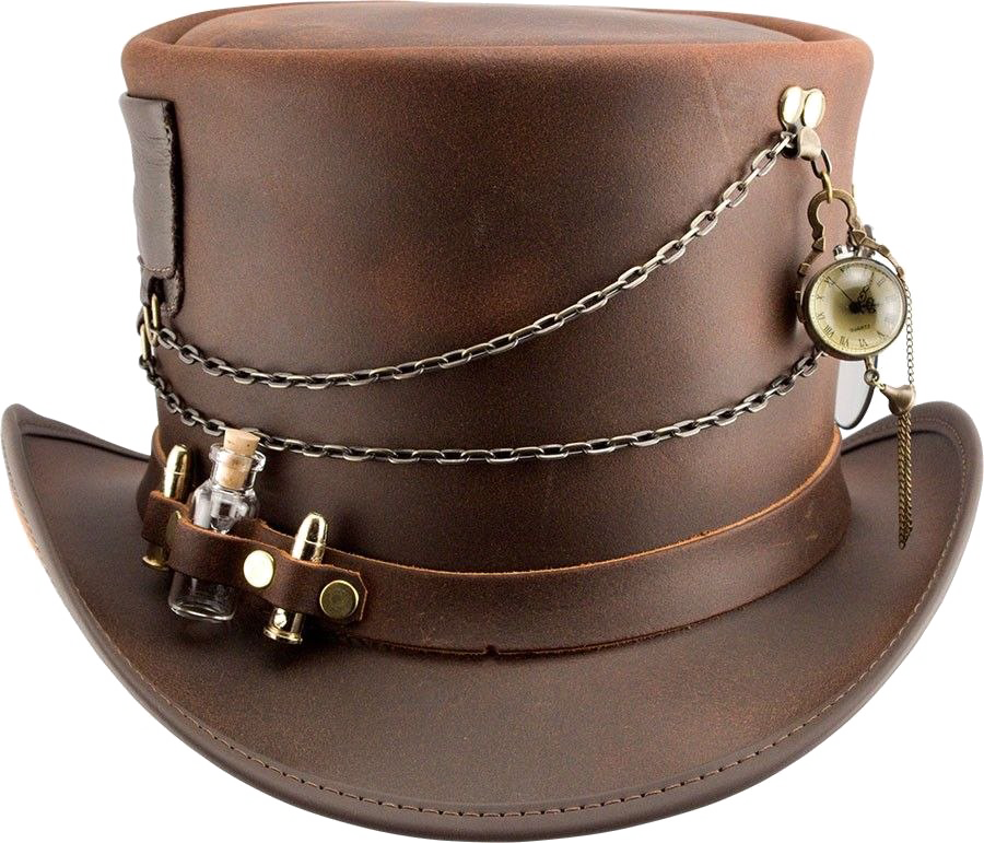 Steampunk Hat PNG Transparant Beeld
