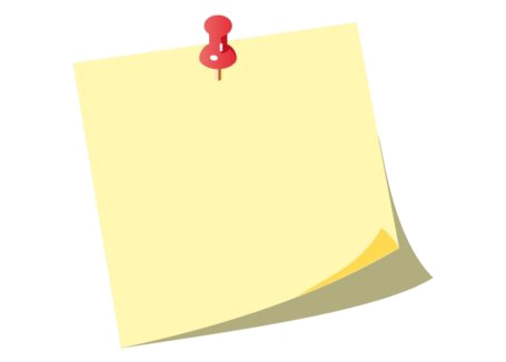 Sticky Note PNG High-Quality Image