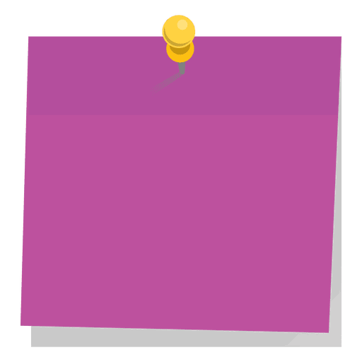Sticky Note PNG Transparent Image