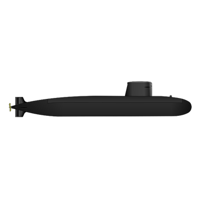 Submarine PNG Transparent Image