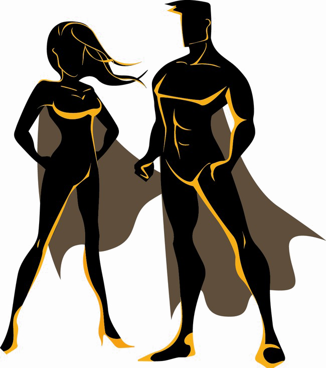 Superhero PNG Image Background