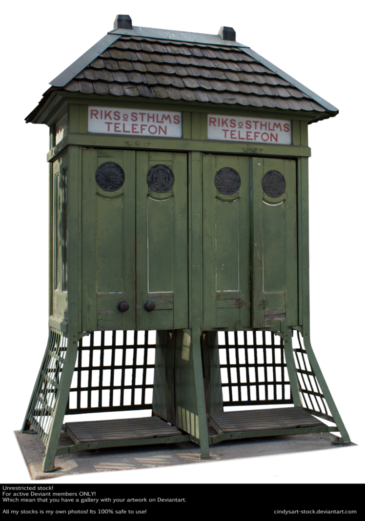 Telephone Booth PNG High-Quality Image