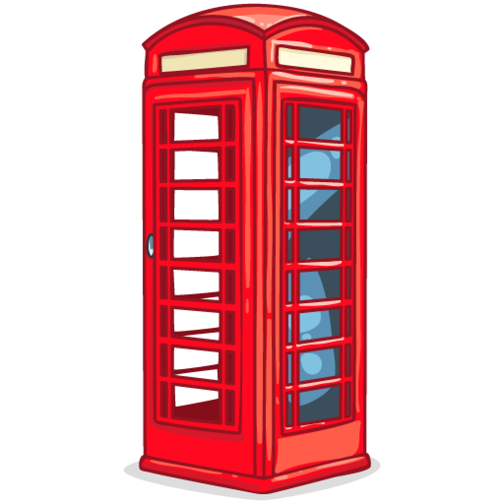 Telephone Booth PNG Image Transparent