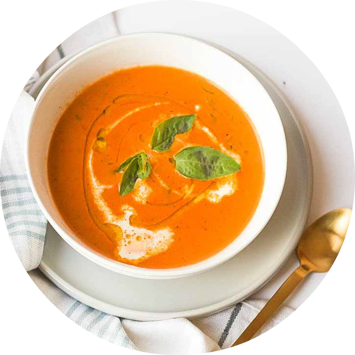 Tomatensuppe PNG-Foto