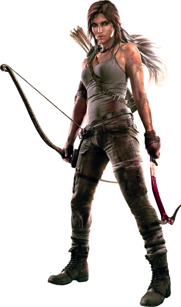 Tomb Raider Lara Croft PNG Background Image