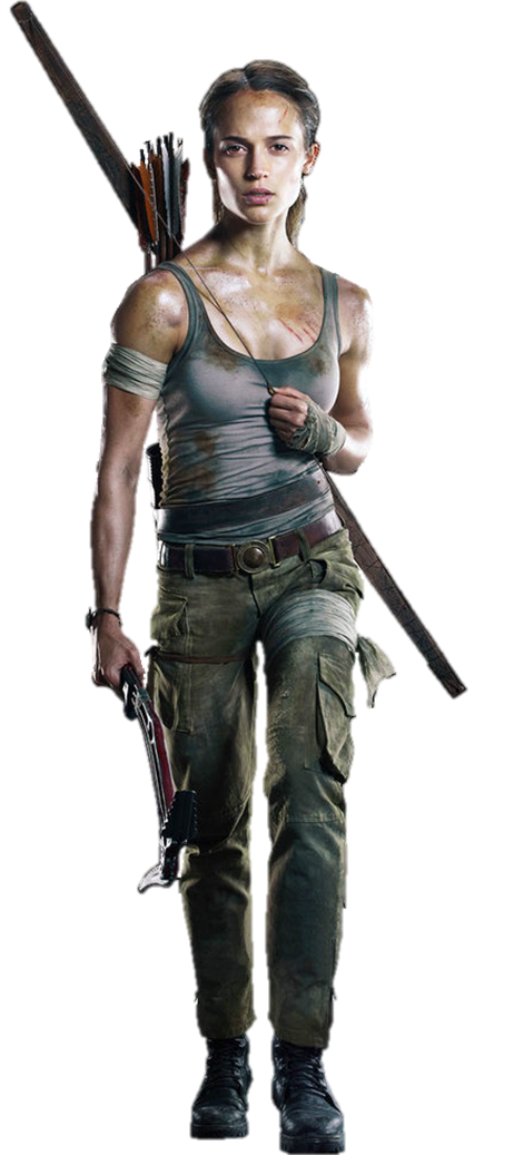 Tomb Raider Lara croft transparentes Bild