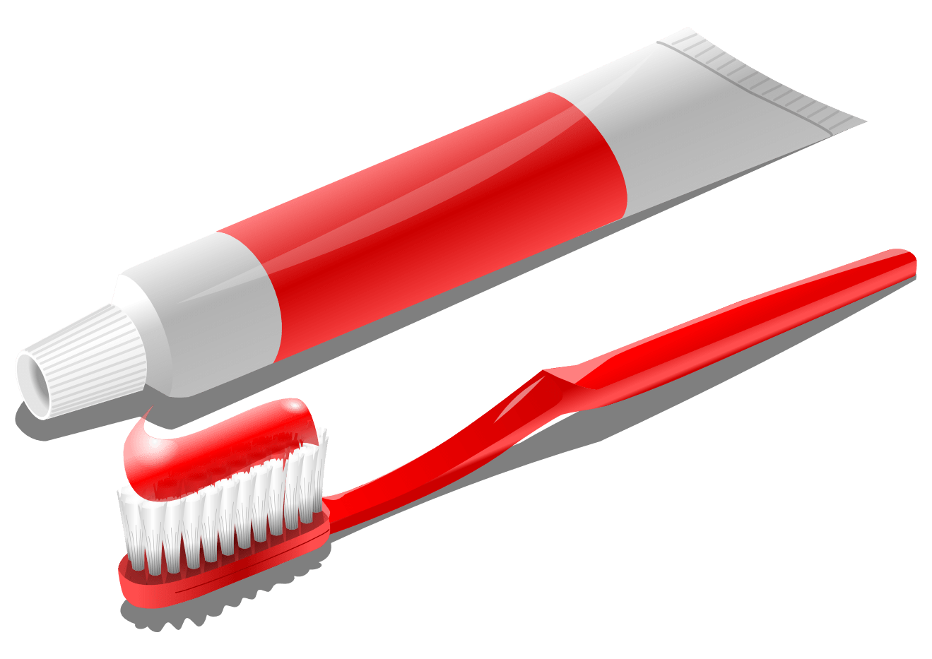 Image Transparente de la brosse à dents