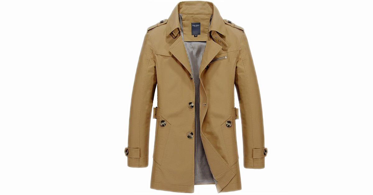 Trench Coat PNG High-Quality Image