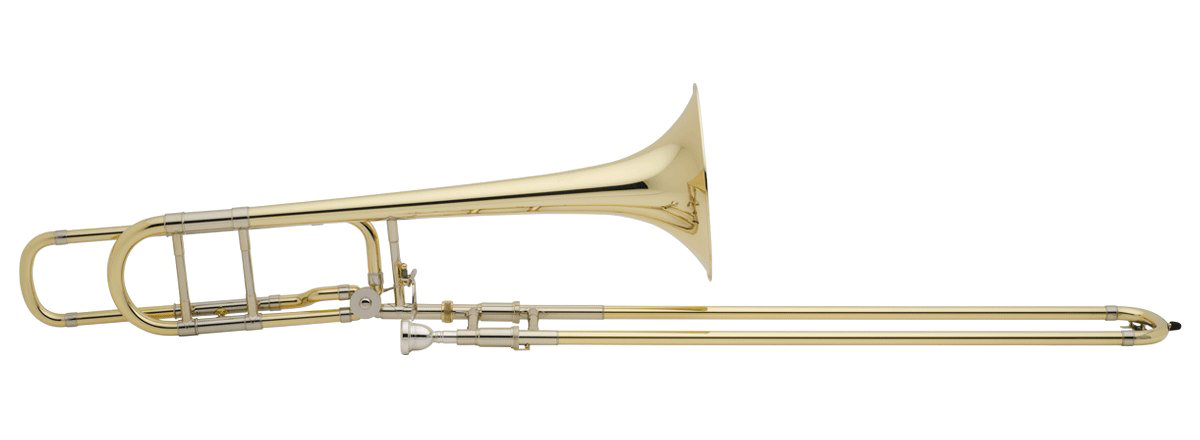Fundo de imagem de trombone PNG