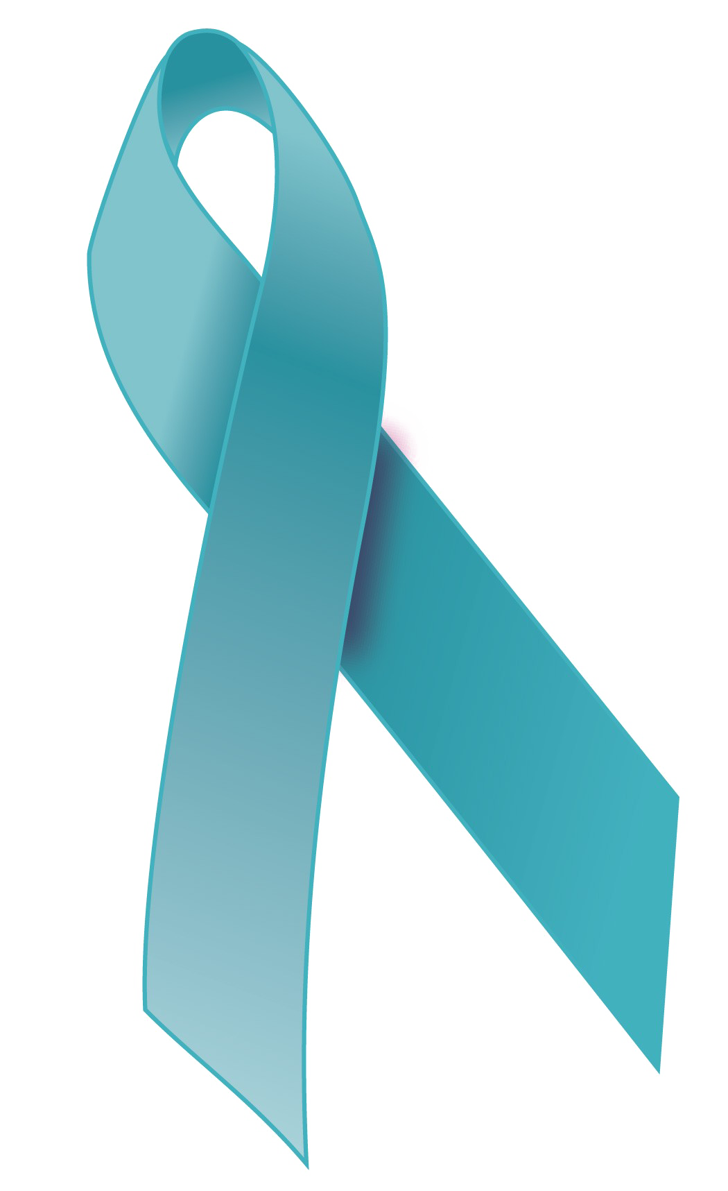 Turquoise Ribbon PNG Download Image