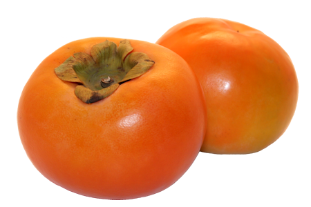 Two Persimmon PNG High-Quality Image