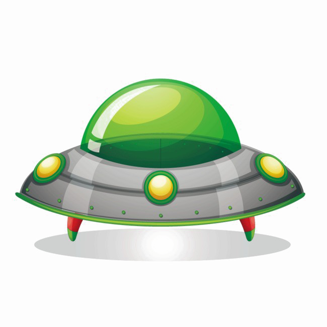 UFO Spacecraft PNG Image Background