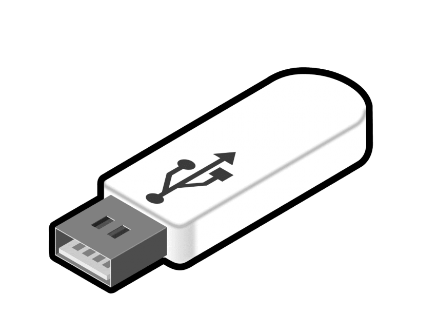 محرك فلاش USB تحميل صورة PNG شفافة