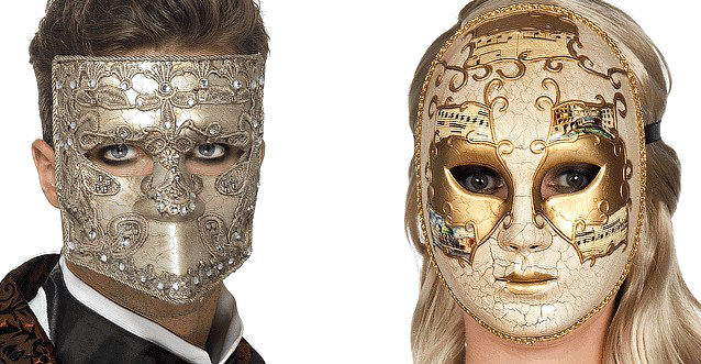 Máscara veneciana PNG imagen de alta calidad