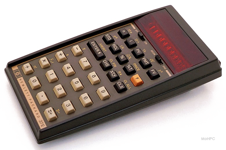 Vintage Calculator PNG Transparent Image