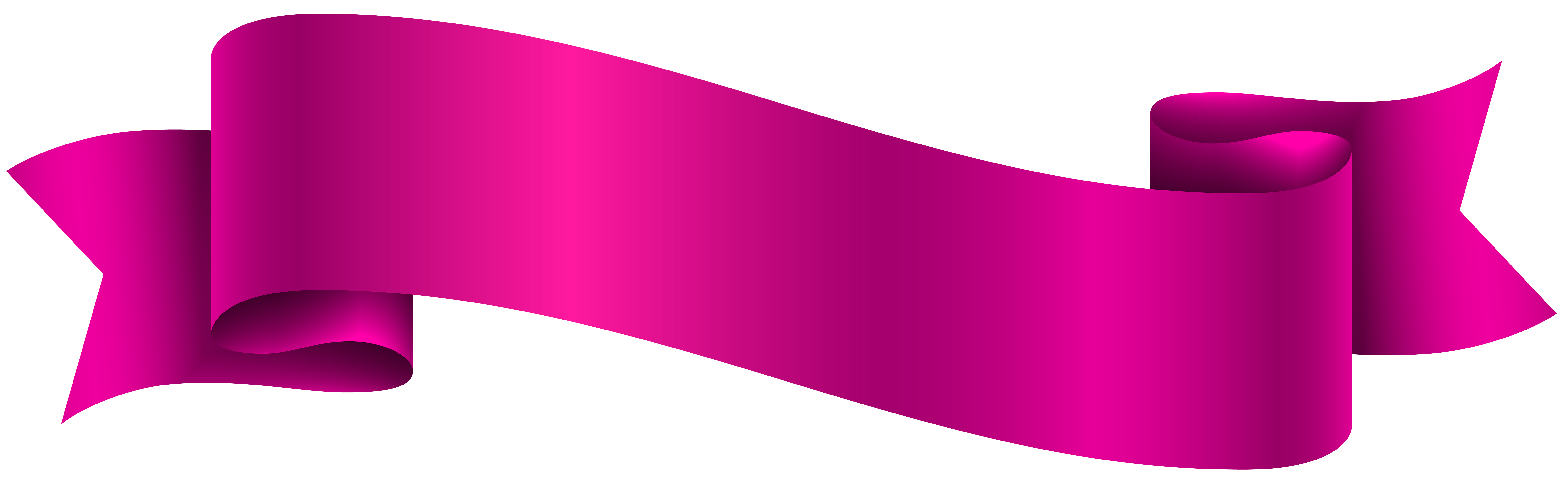 Violet Banner PNG High-Quality Image