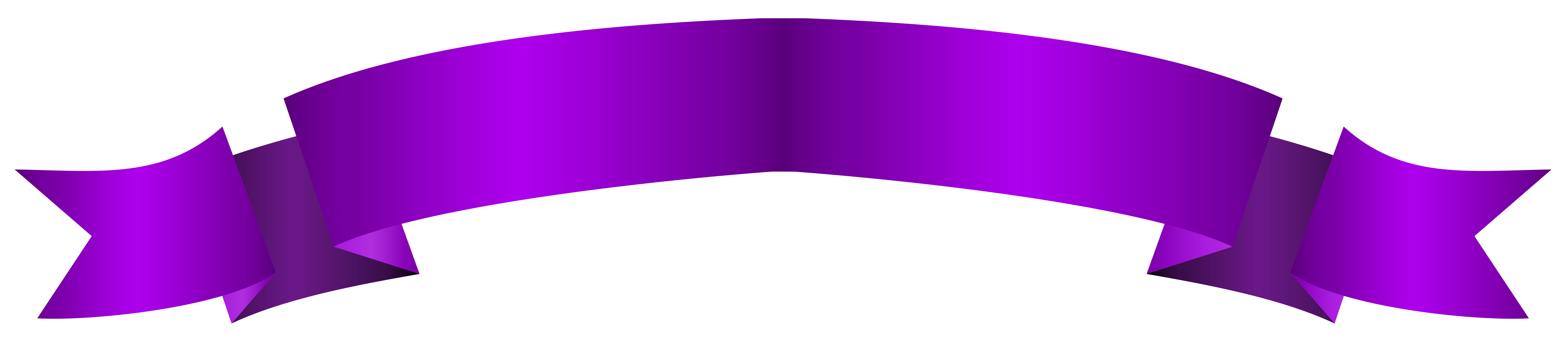 Violette banner PNG Foto