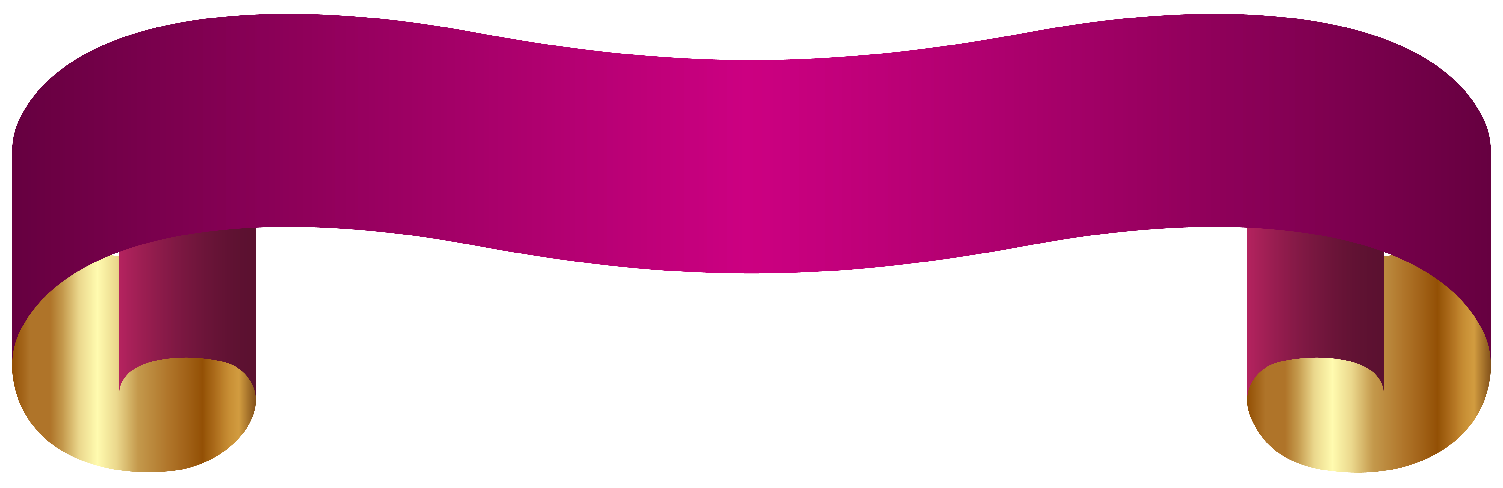 Banner violeta PNG Pic
