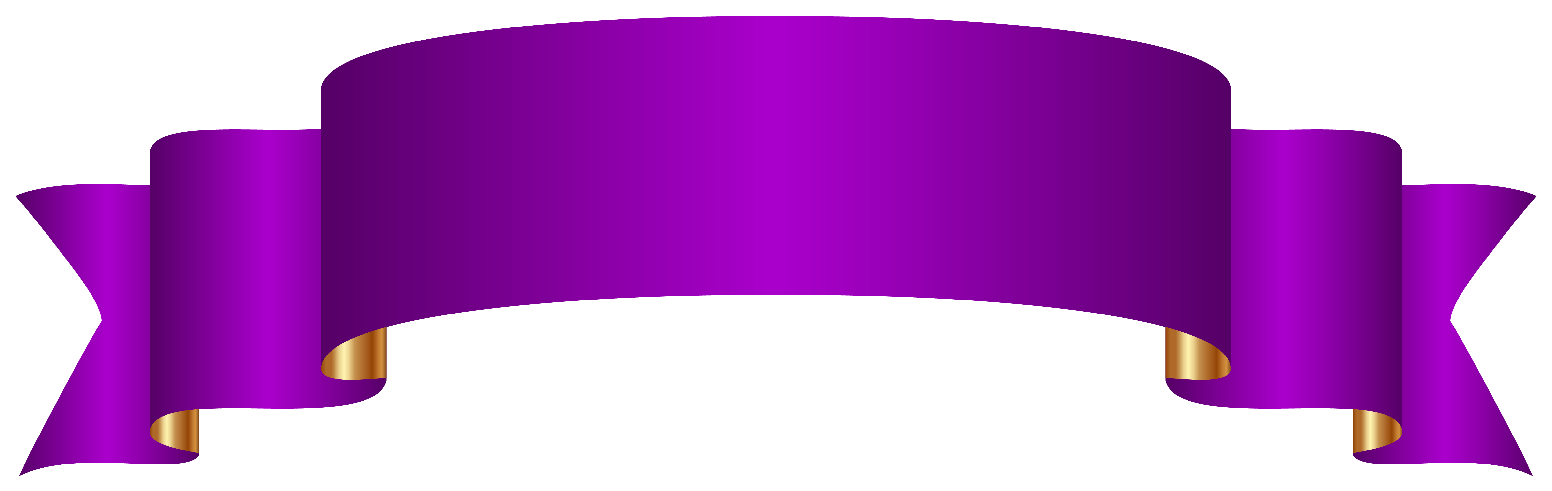Фиолетовый баннер PNG картина