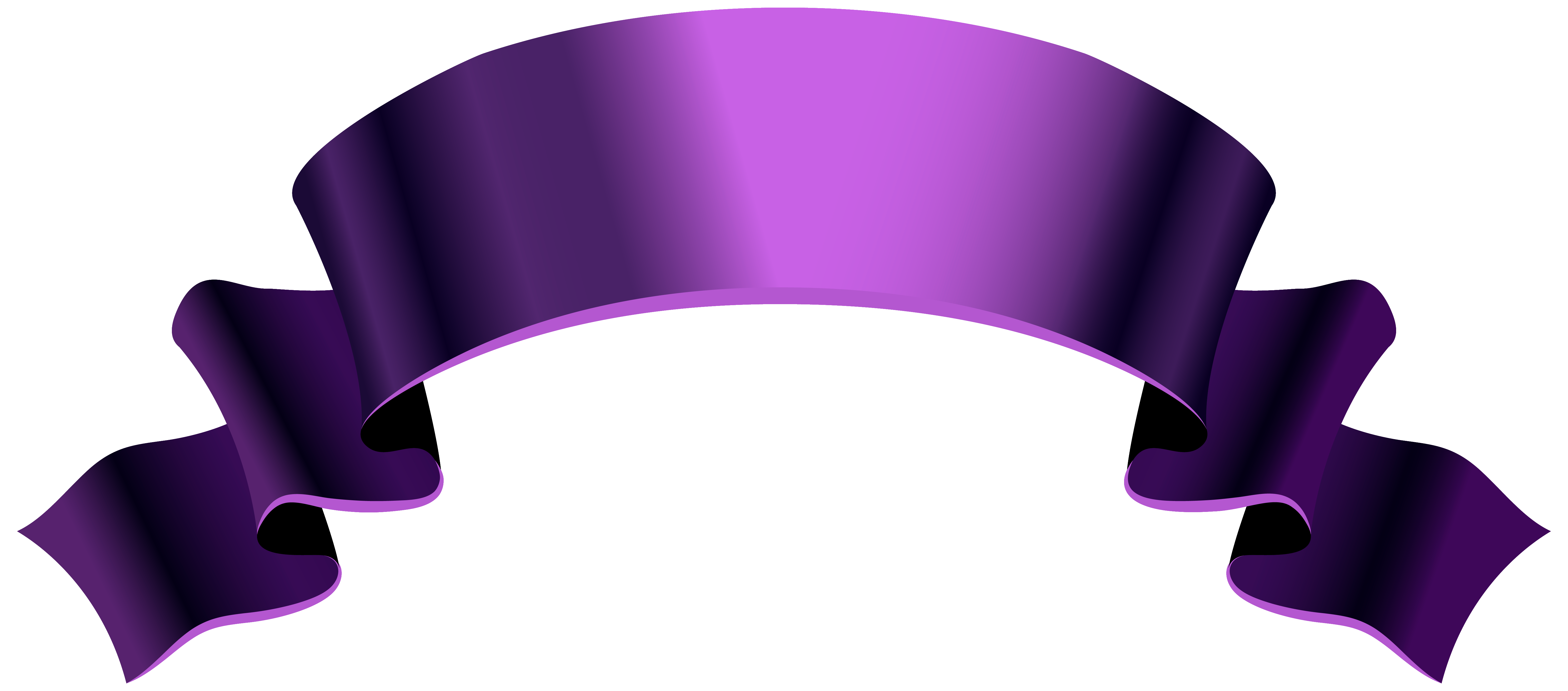 Gambar Transparan banner violet