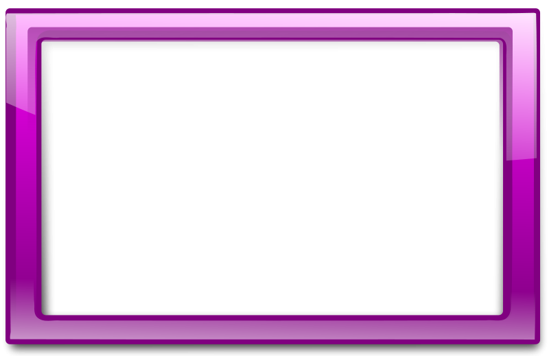 Violet Frame PNG Background Image