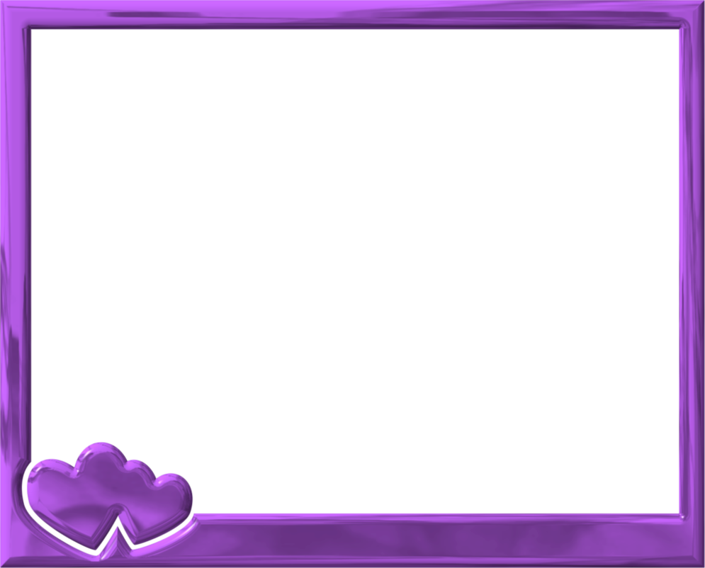 Imagem de PNG de quadro violeta transparente