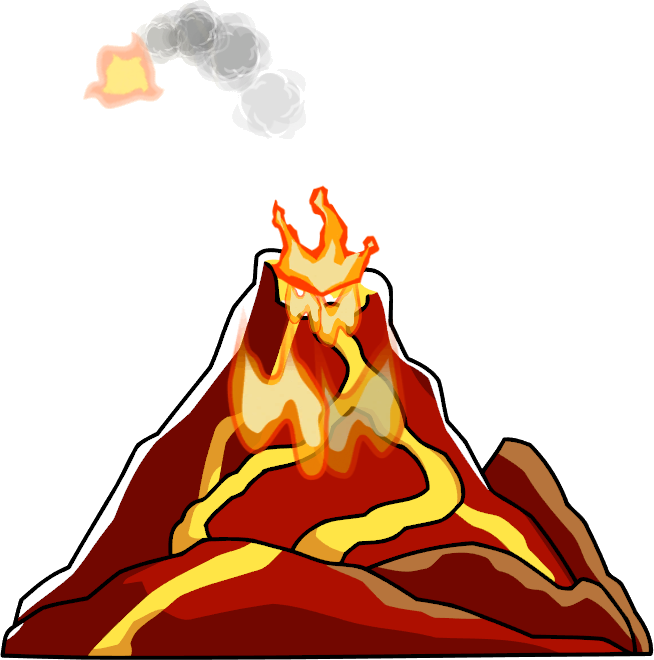 Volcano PNG Download Image