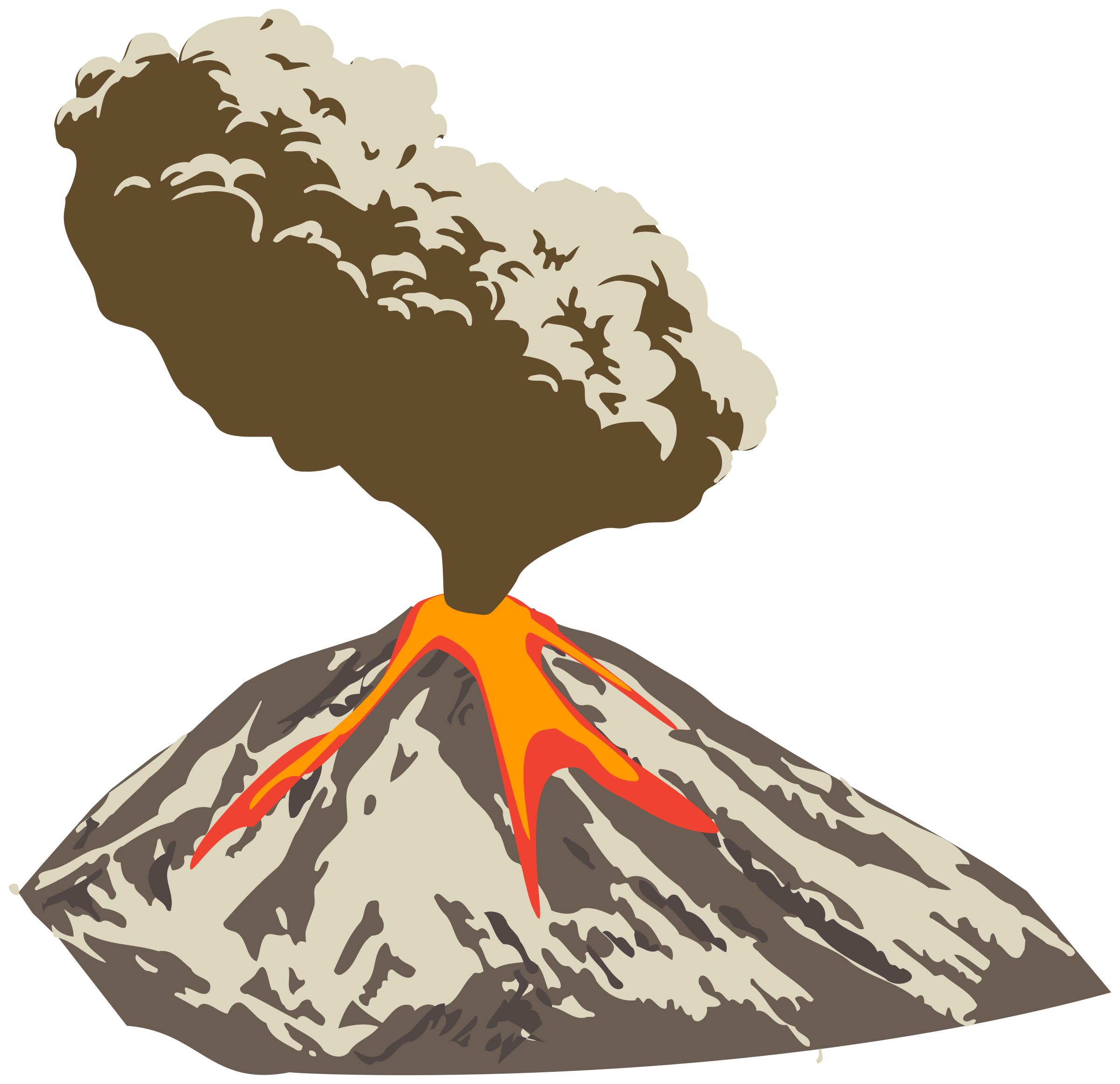 Vulkan-PNG-Bild