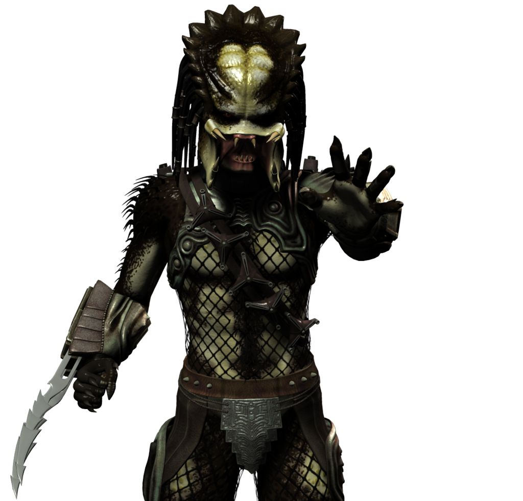 Warrior Predator PNG Image with Transparent Background