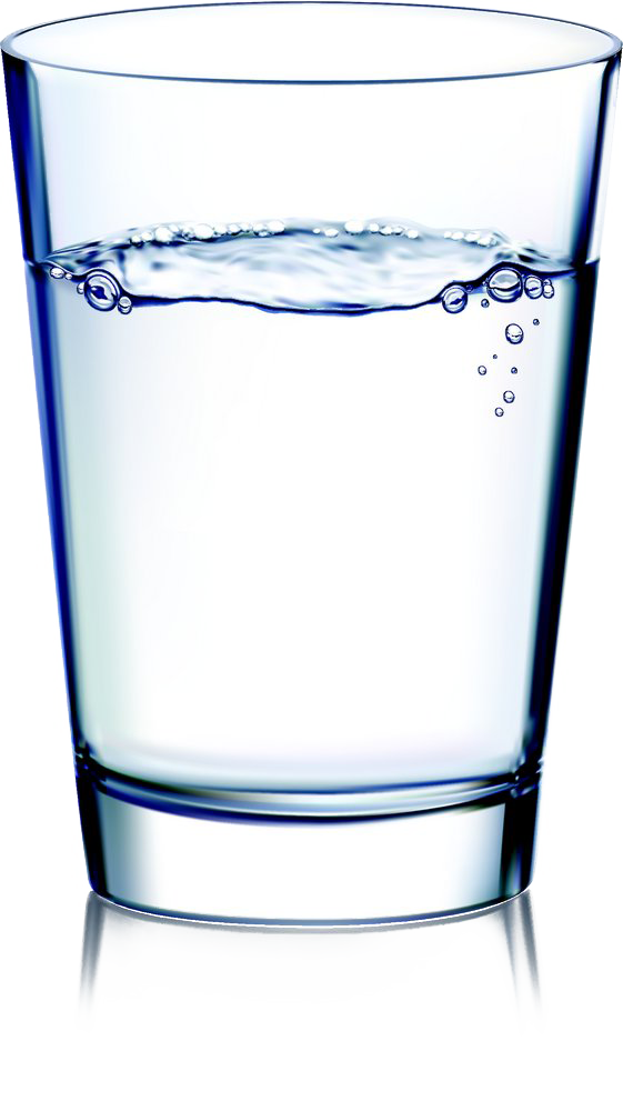 Wasserglas-PNG-Bild