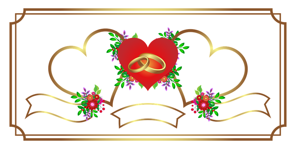 Wedding Heart Transparent Background PNG