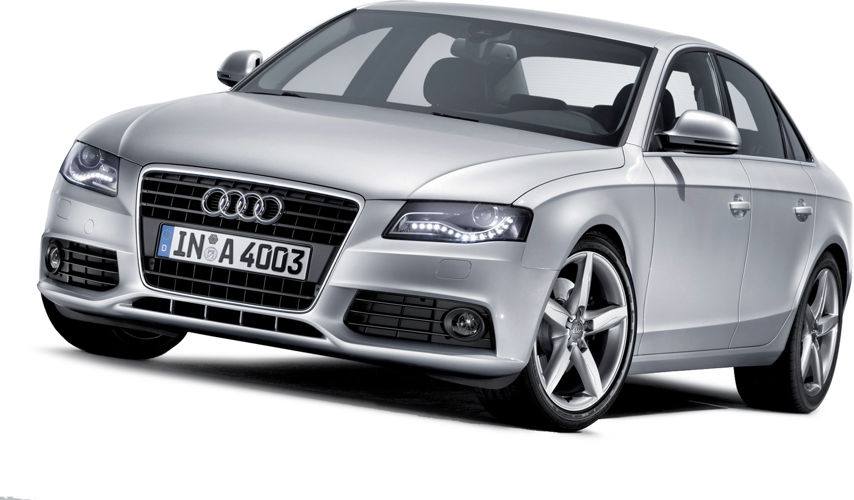 Gambar putih Audi PNG berkualitas tinggi