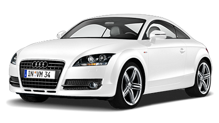 Weißes Audi-PNG-Bild