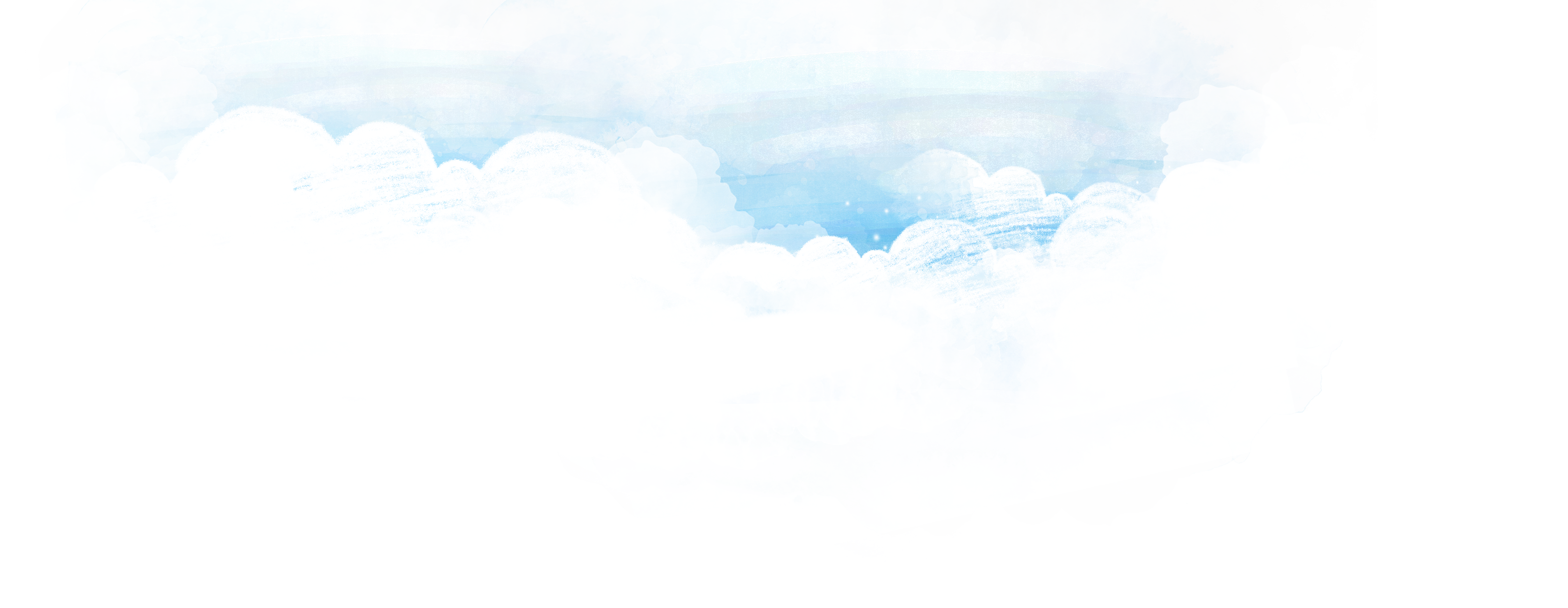 White Clouds Free PNG Image
