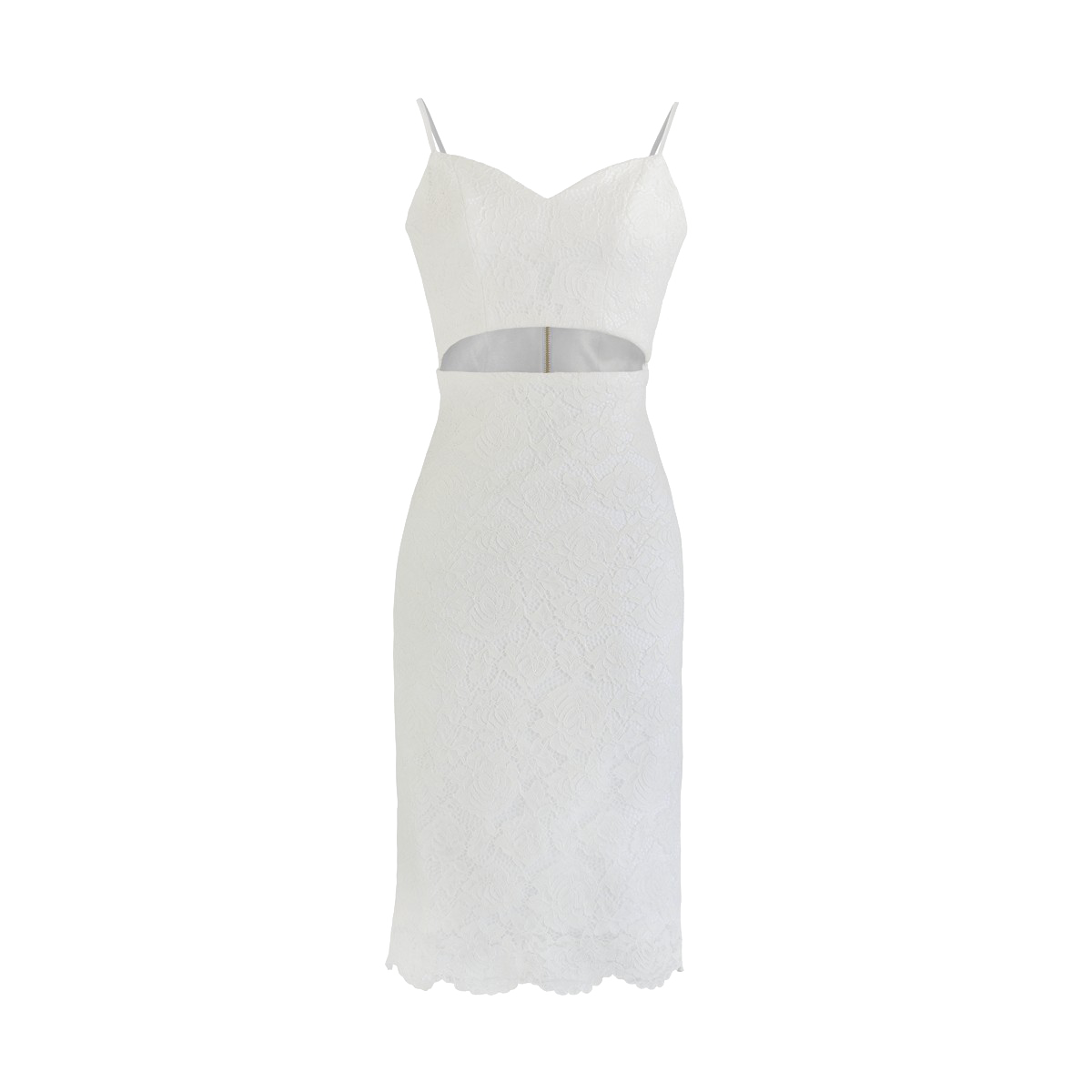 Weißes Kleid Transparentes Bild