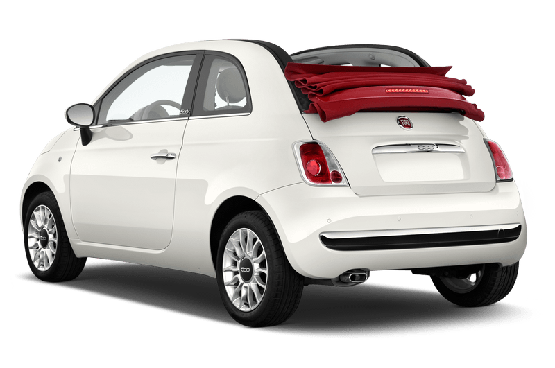 White Fiat PNG High-Quality Image