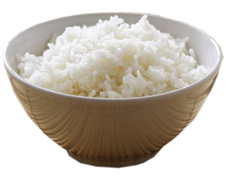 White Rice Transparent Background PNG