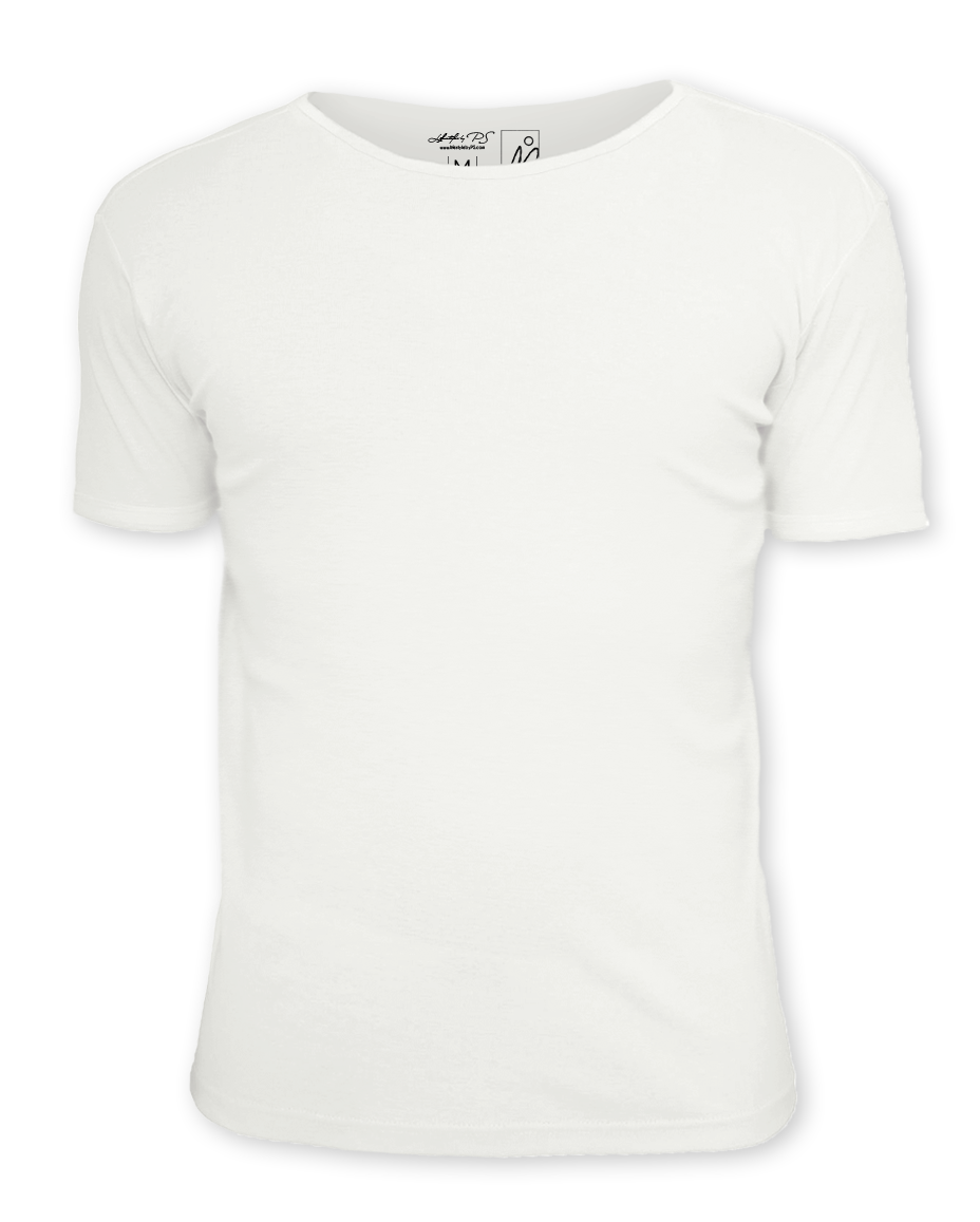 White T-Shirt PNG Background Image