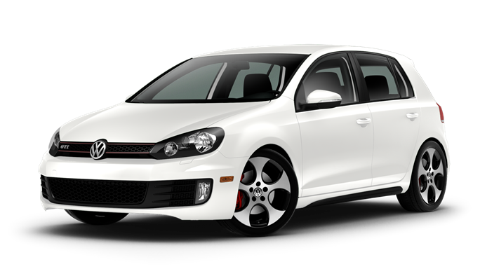 White Volkswagen PNG Download Image