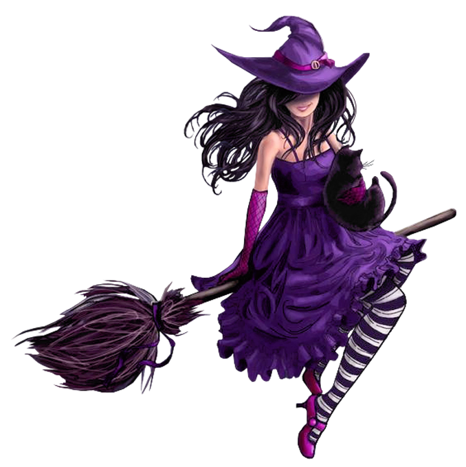 Witch PNG Image Background
