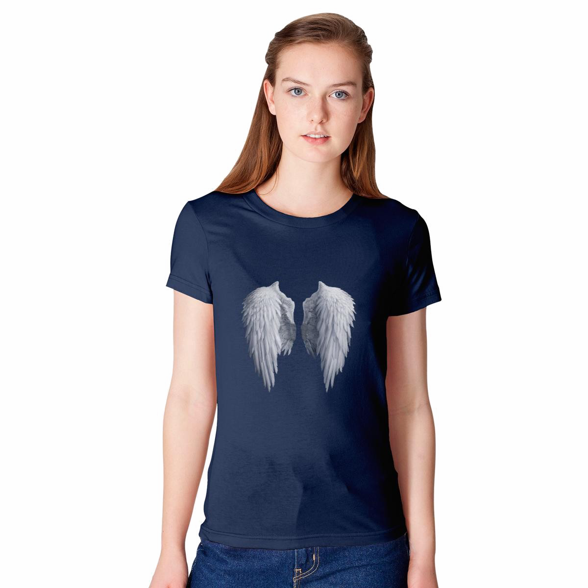 Dames T-shirt Download Transparante PNG-Afbeelding