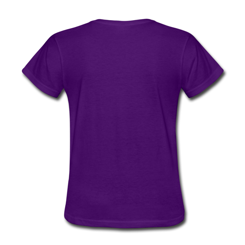 Women T-Shirt PNG Transparent Image
