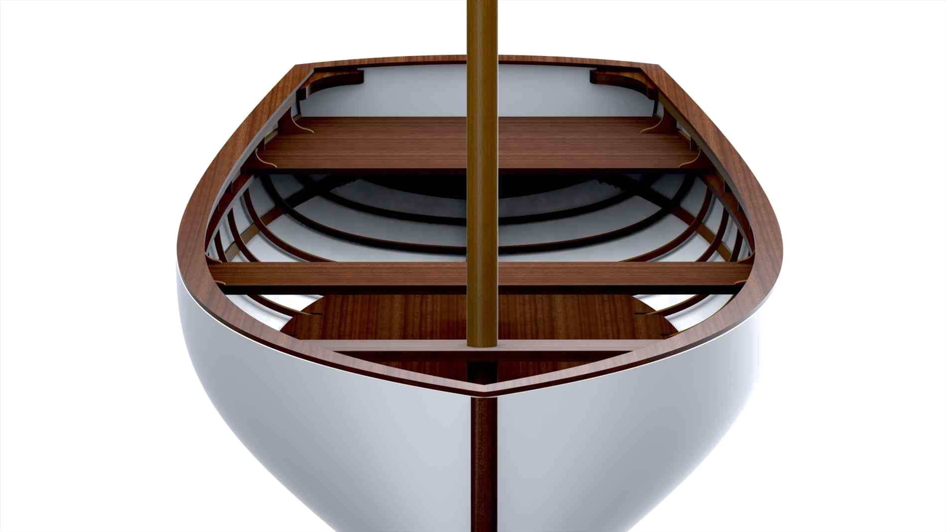 Immagine di legno della barca di legno del download