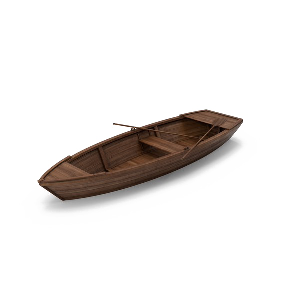 Wood Boat PNG Free Download