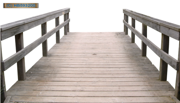 Immagine di PNG gratuita del ponte di legno