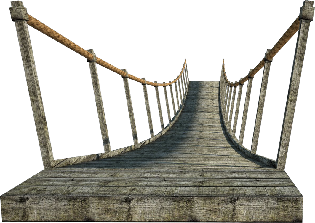 Gambar PNG jembatan kayu