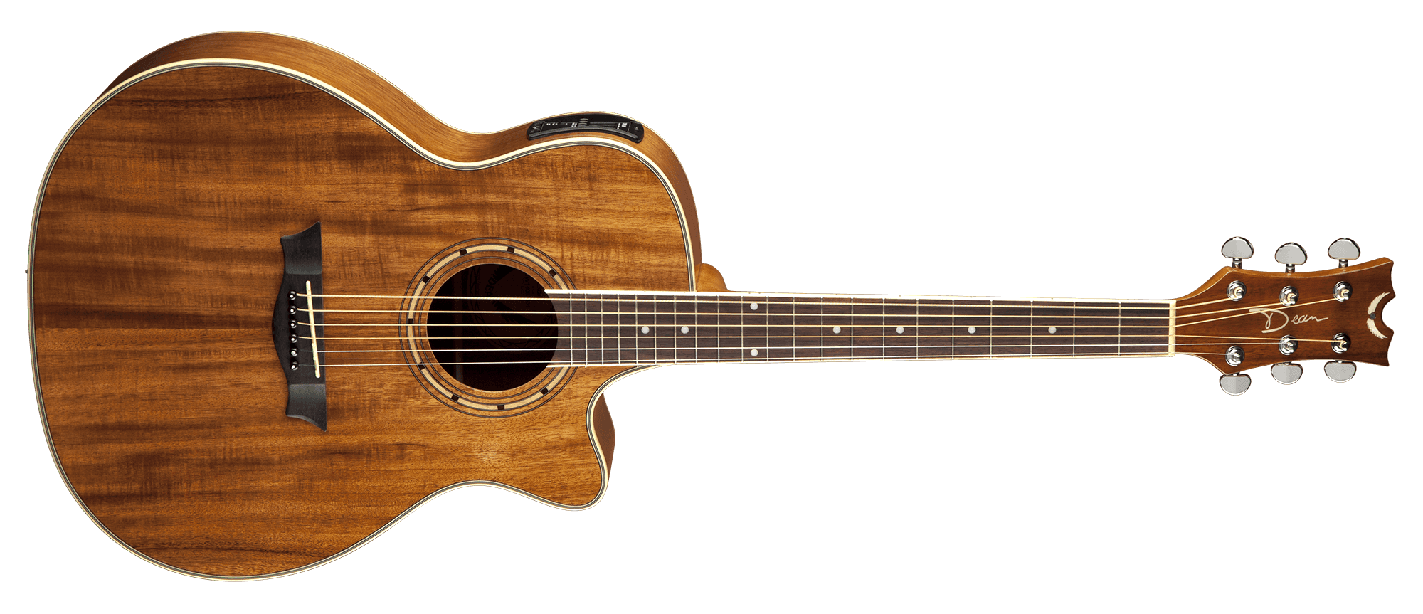 Wooden Guitar PNG Image