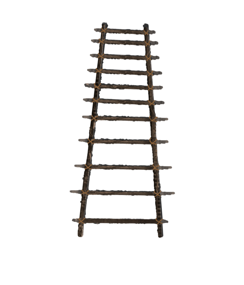 Wooden Ladder PNG Photo
